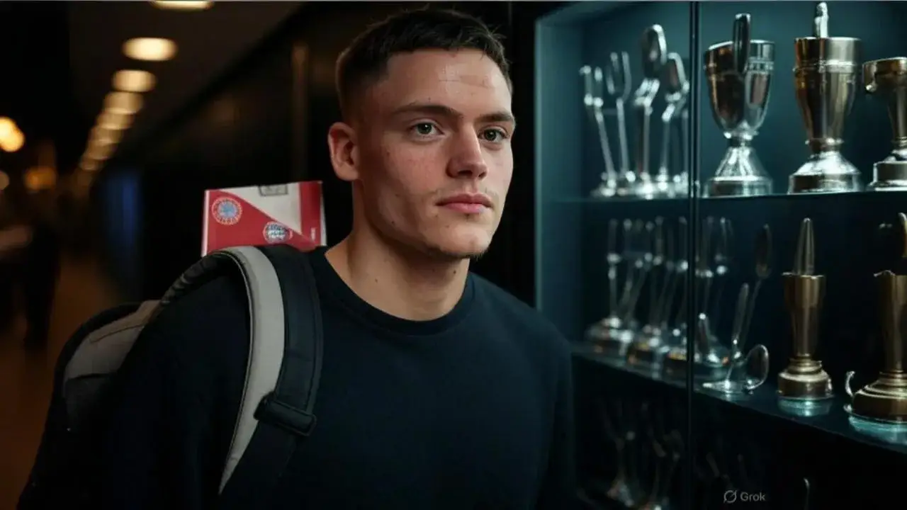 Florian Wirtz edges toward Bayern Munich A sealed Bayern contract peeking from Wirtz’s bag echoes the silent finality of a legacy soon abandoned.