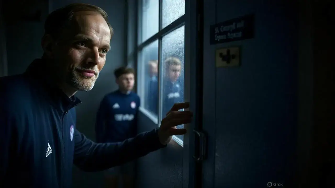 Tuchel holds the England door shut A closed door and firm hand reveal how Tuchel seals England’s June camp, freezing out clubs’ urgent timelines.
