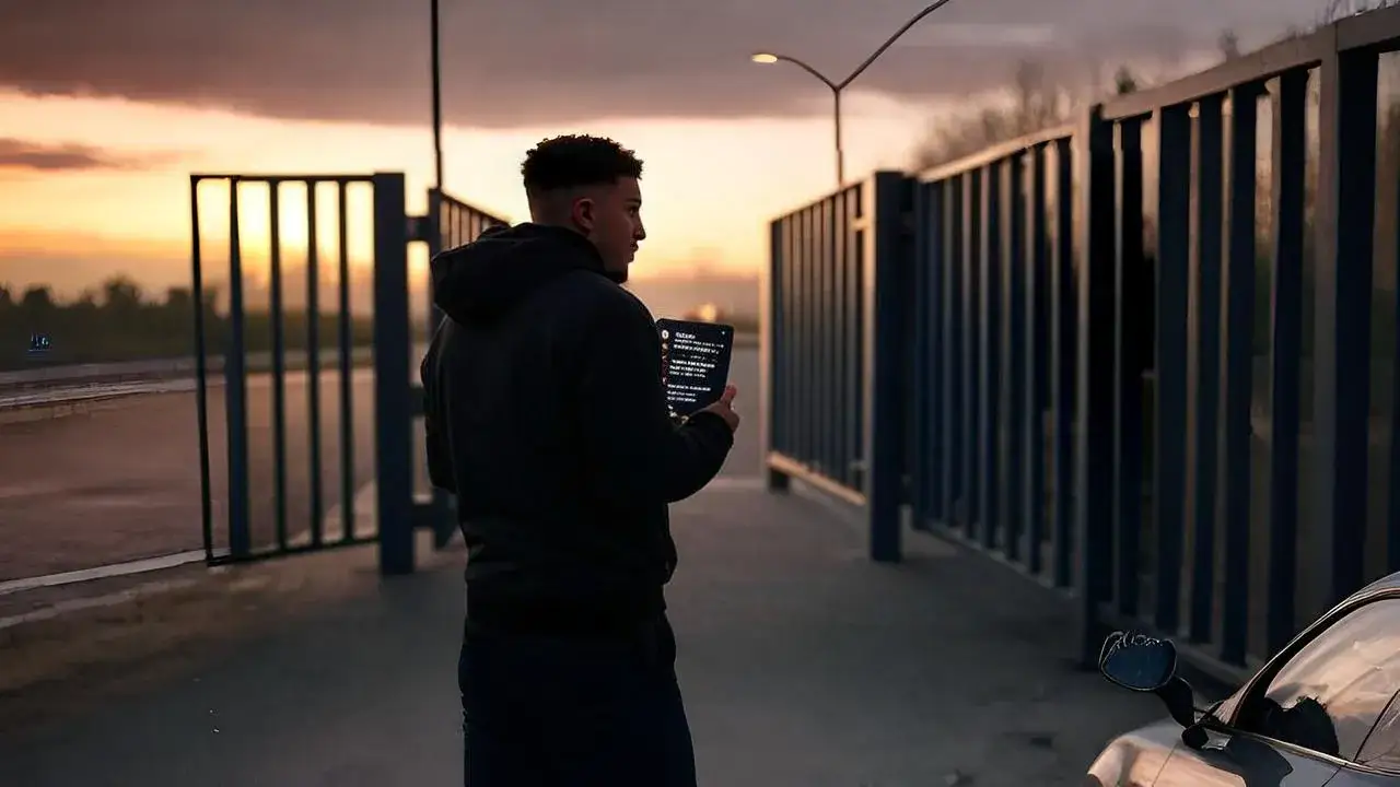 Dortmund Fans Call, Club Refuses to Answer A locked gate and glowing phone reveal the dissonance between public longing and private decisions.