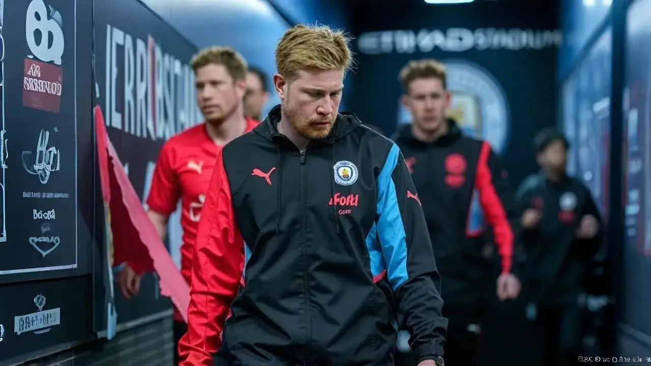 Final Tunnel Walk Marks De Bruyne's Exit A flickering tunnel light casts fragmented shadows over memories too large to carry out.