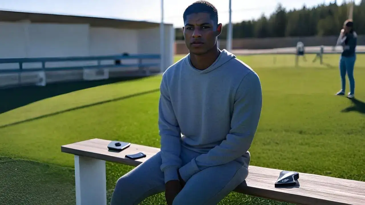 Rashford trains in silence, awaits next move A muted phone on a bench becomes a metaphor for transfer talks stuck between readiness and silence.