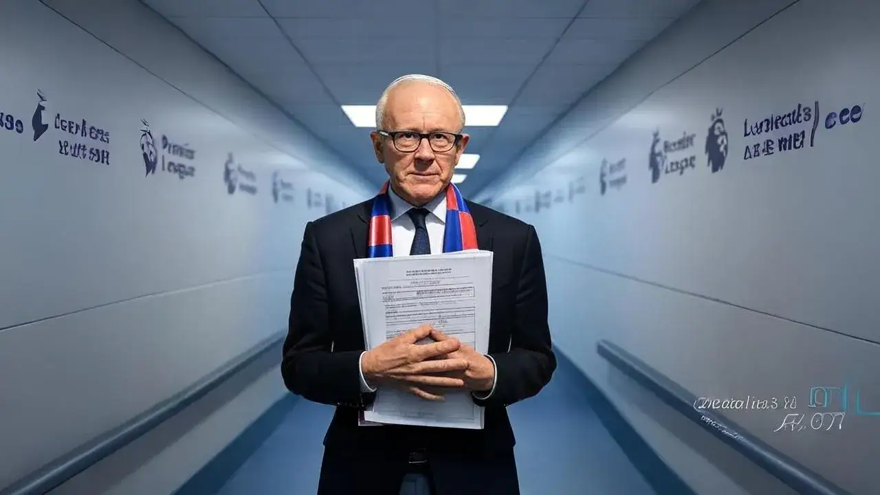 Johnson’s Palace Move Hangs on UEFA Ruling A folded scarf in his grip captures the tension between ambition and regulation at the gates of Europe.