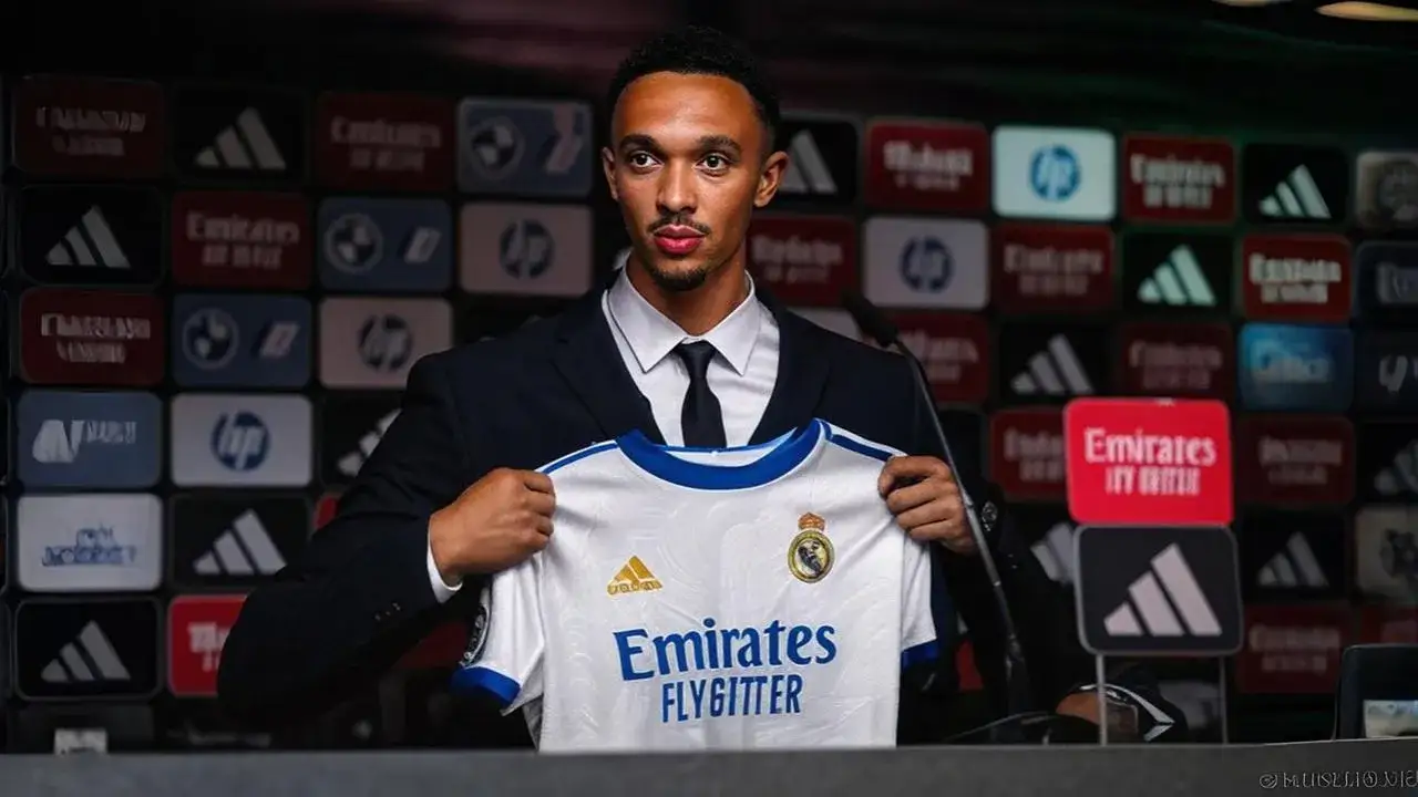 Trent Alexander-Arnold Liverpool Farewell Tunnel A folded shirt held in silence becomes the emotional bridge between identity left behind and future yet arrived.