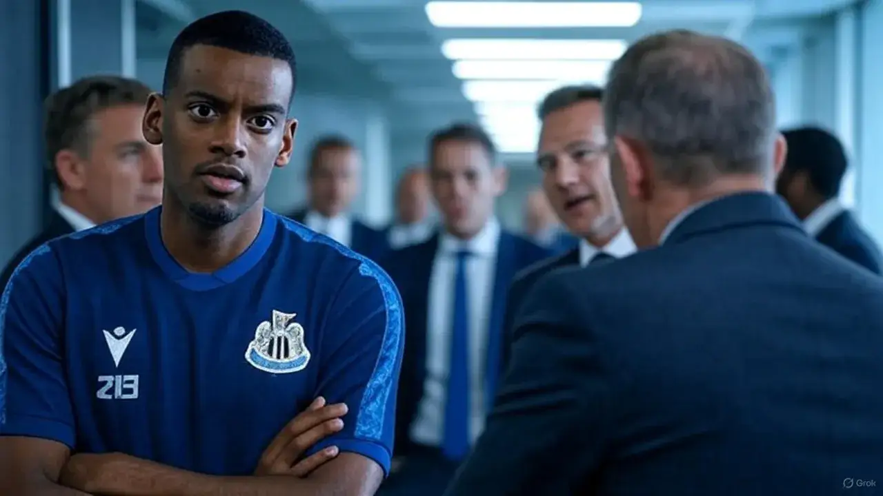 Isak decision divides Newcastle leadership A folded training kit left untouched captures the quiet rupture between a club’s ambition and a striker’s intent.