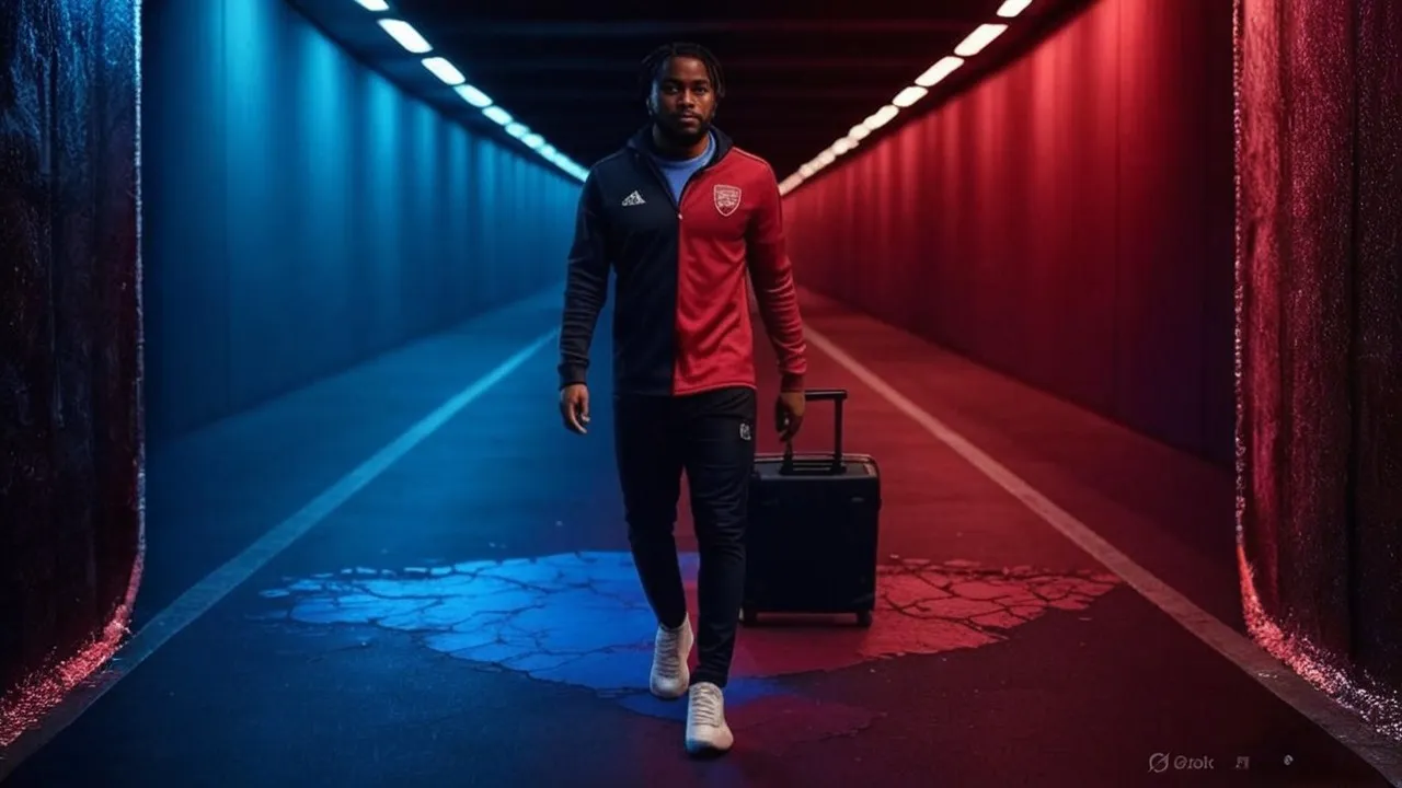 A symbolic corridor splits loyalty and ambition, as Lookman considers a move from Atalanta to Arsenal.