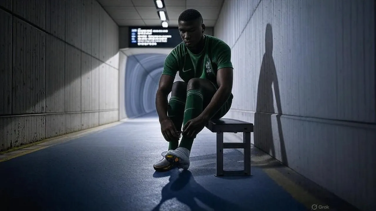 A taut bootlace in the tunnel frames Caicedo’s transformation from record signing to structural pillar.
