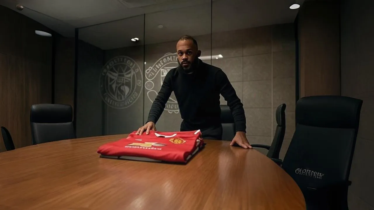 A folded United jersey on the table captures the balance point between personal ambition and Brentford’s