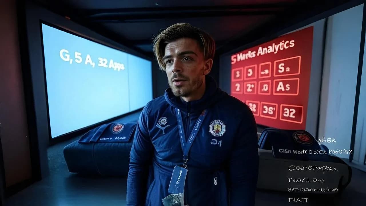 Grealish confronts the data