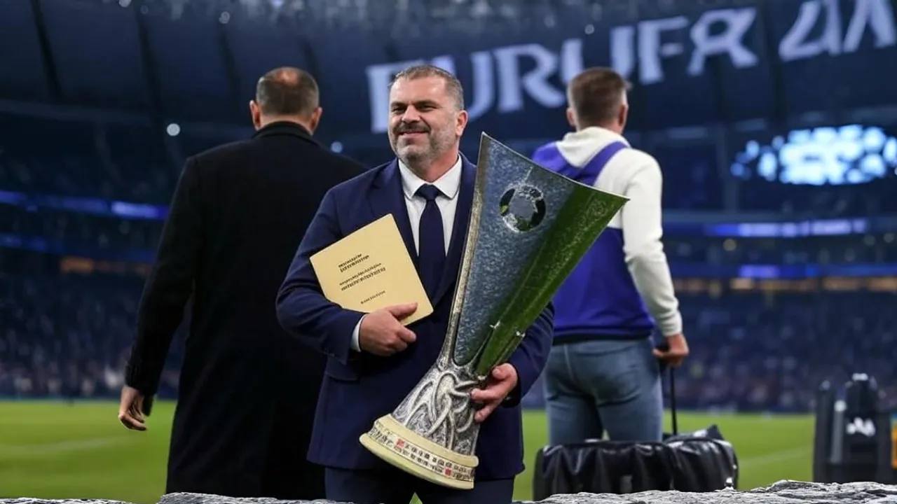 A gleaming trophy becomes ironic weight in a manager’s exit overshadowed by league collapse.