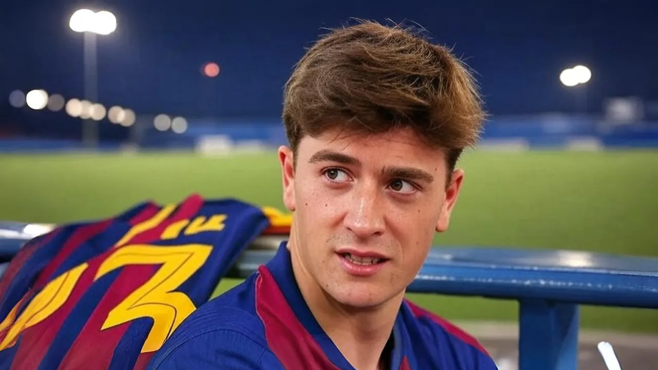 A folded jersey on the sideline embodies the silence between talent and opportunity during Barcelona’s most successful season.