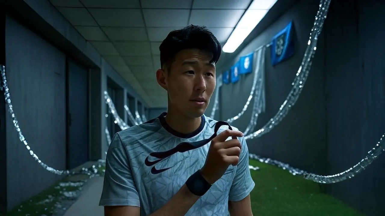 A twisted armband in Son’s hand becomes the symbol of broken unity after Tottenham’s triumph fades into crisis.