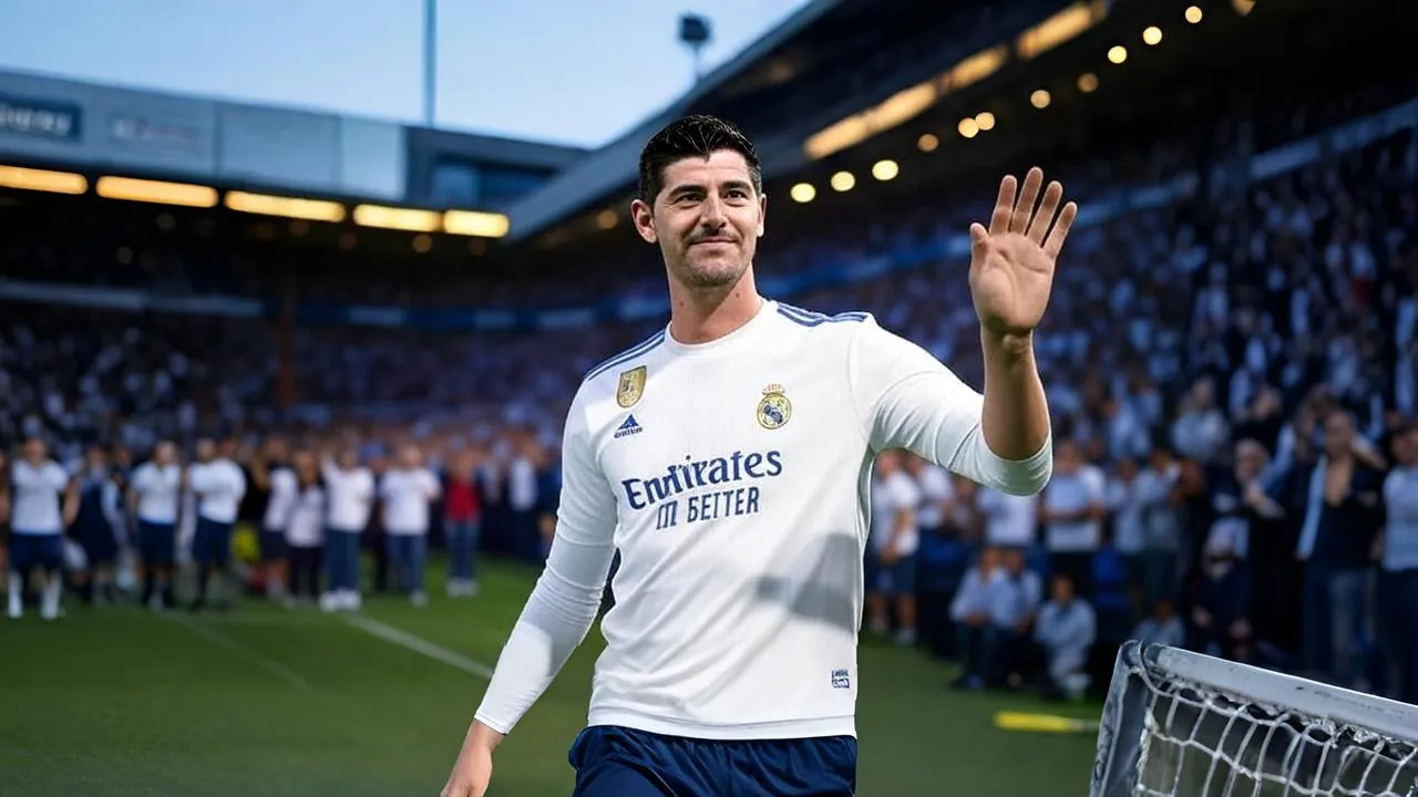 Courtois walks the tunnel of trust