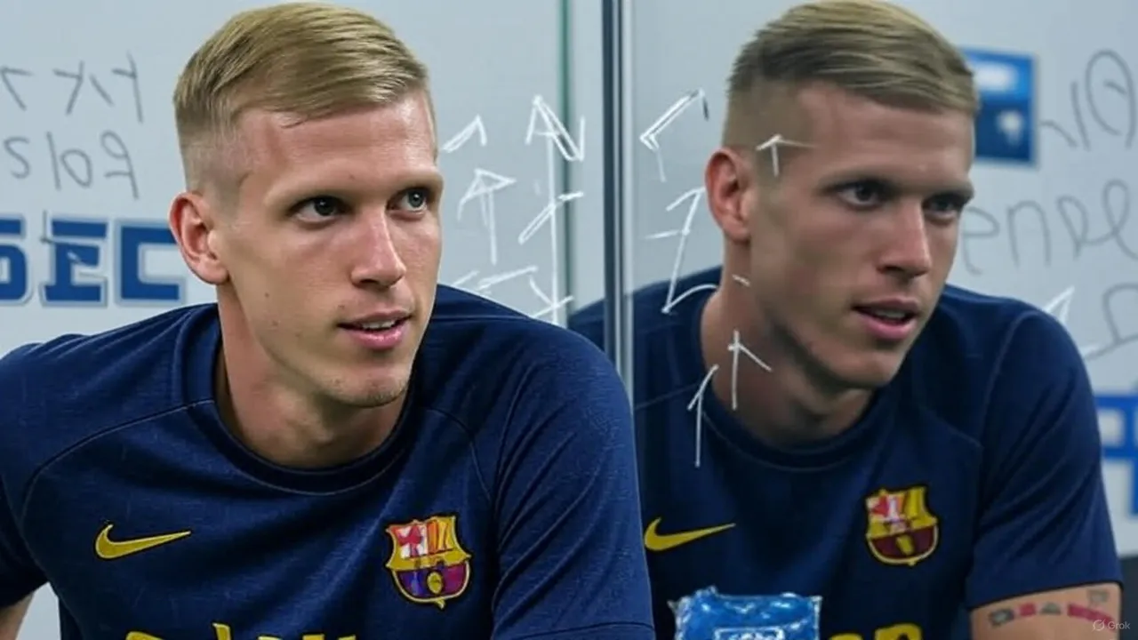 Dani Olmo prepares for position shift
