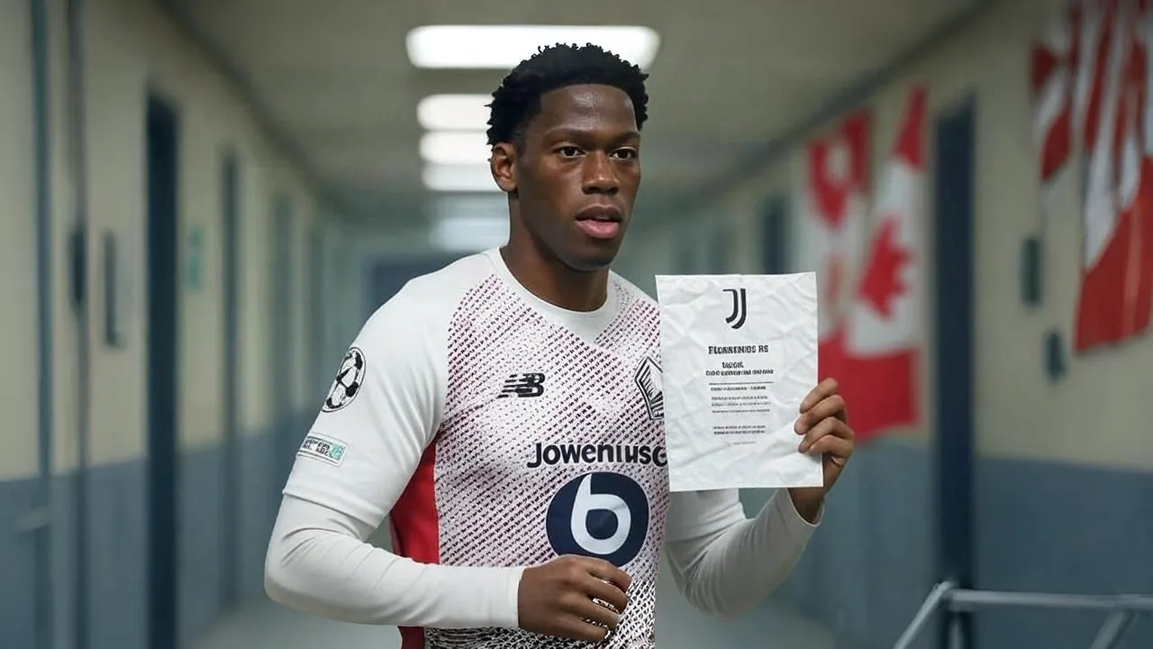 A crumpled consent form becomes the quiet symbol of Canadian ambition stepping into Serie A's grand narrative.