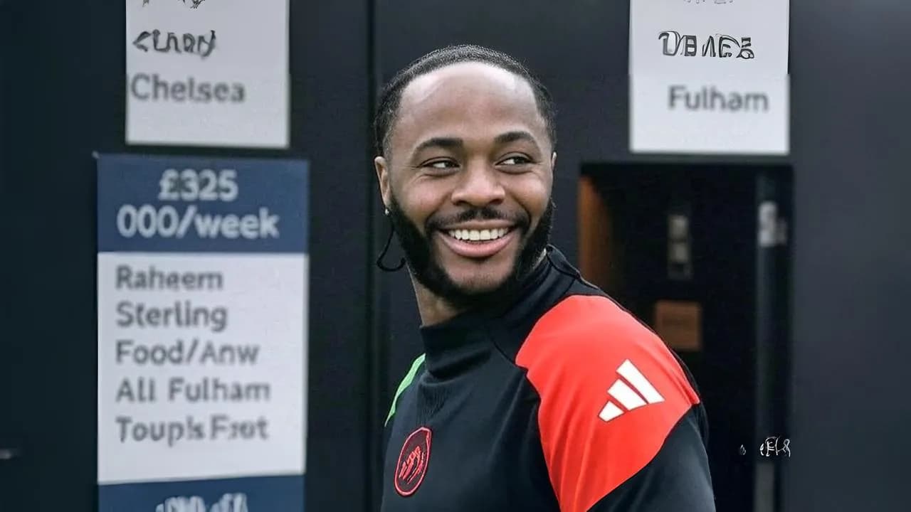 A crumpled contract on the floor echoes the financial burden Sterling must shed to restart.